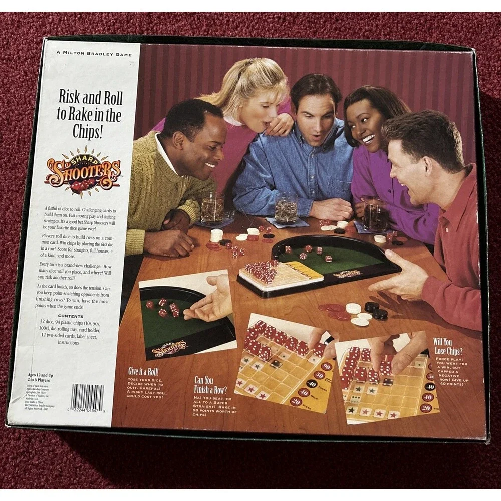 Vintage 1994 Milton Bradley Sharp Shooters Game. Barely Used, Complete!